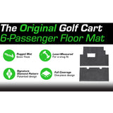 Xtreme Floor Mat Set, CC Onward (6P), Red-GCM55