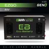 Eco Battery 48V 160AH Lithium Battery Bundle
