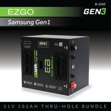 51V 105AH Thru-Hole Battery Bundle / EZGO RXV Samsung Gen1 (2017-2021)