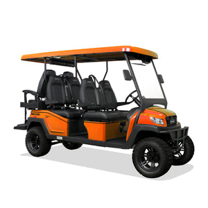 2025 Bintelli Beyond Lifted 6 Passenger Golf Cart w/ Lithium Battery & Touchscreen