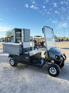 2023 Cushman Refresher Oasis Beverage Cart with high capacity lithium batteries.