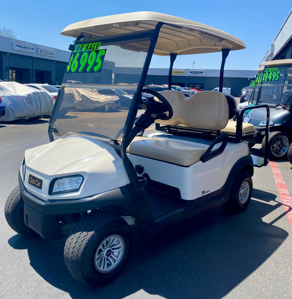 2024 Club Car Tempo in White 4PR Golf Cart