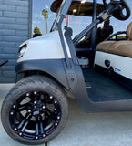 2020 Club Car - Tempo in White 4PR Golf Cart w/ Custom Wheels & NEW Lithium Battery
