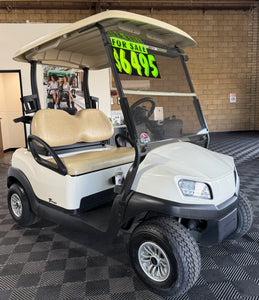 2024 Club Car Tempo in White 2PR Golf Cart