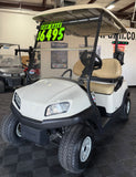 2024 Club Car Tempo in White 2PR Golf Cart