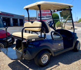 2020 Club Car- Tempo In Blue 4 Passenger Golf Cart w/ New LED Light Kit