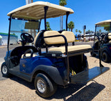 2020 Club Car- Tempo In Blue 4 Passenger Golf Cart w/ New LED Light Kit