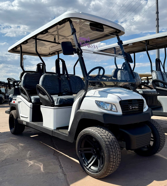 2025 Bintelli Beyond 6 Passenger Golf Cart w/ Lithium Battery & Touchscreen