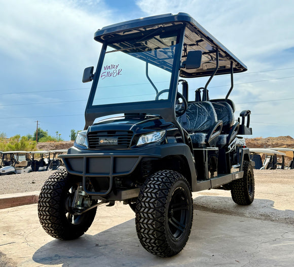 2025 Bintelli Beyond Lifted 6 Passenger Golf Cart w/ Lithium Battery & Touchscreen