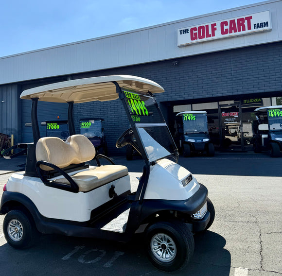 2023 CLUB CAR PRECEDENT 4 PASSENGER ELECTRIC GOLF CART!