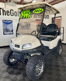 2024 Club Car Tempo in White 4 Passenger Golf Cart