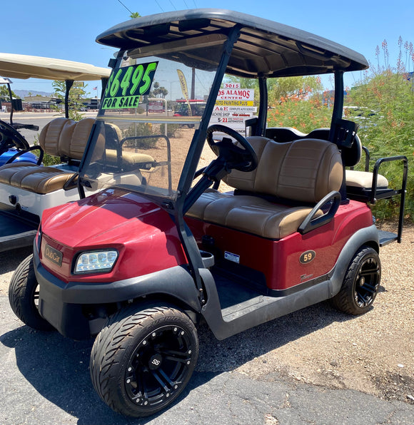 2020 Club Car Tempo 4 Passenger Electric Golf Cart w/ New Batteries