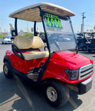 2018 Club Car - Custom in Red 2PR Golf Cart w/ Brand New Lithium Battery