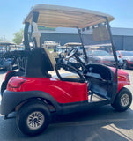 2018 Club Car - Custom in Red 2PR Golf Cart w/ Brand New Lithium Battery