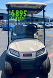 2020 CLUB CAR - TEMPO 2PR GOLF CART IN WHITE W/ BRAND NEW 50ah LITHIUM BATTERY!