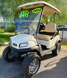 2024 Club Car Tempo in White 4 Passenger Golf Cart