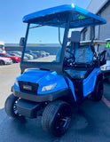 2024 Bintelli Beyond 4 Passenger Golf Cart in Ocean Blue with New 105ah Lithium Battery