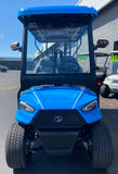 2024 Bintelli Nexus 4 Passenger Golf Cart in Ocean Blue with New 72v Lithium Battery