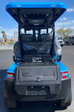 2024 Bintelli Nexus 4 Passenger Golf Cart in Ocean Blue with New 72v Lithium Battery