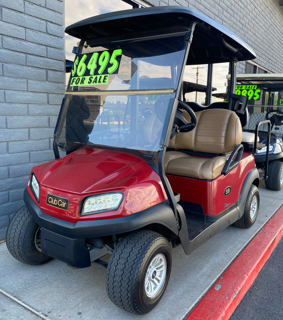 2020 Club Car Tempo 4 Passenger Electric Golf Cart w/ New Batteries