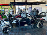 2024 Bintelli Beyond 6 Passenger Golf Cart in Black w/ New 105ah Lithium Battery