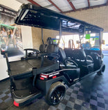 2024 Bintelli Beyond 6 Passenger Golf Cart in Black w/ New 105ah Lithium Battery