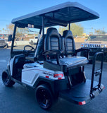 2025 Bintelli Beyond 4 Passenger Golf Cart w/ Lithium Battery & Touchscreen in White