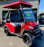 2025 Bintelli Beyond 4 Passenger Golf Cart w/ Lithium Battery & Touchscreen in Red