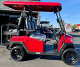 2025 Bintelli Beyond 4 Passenger Golf Cart w/ Lithium Battery & Touchscreen in Red