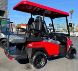 2025 Bintelli Beyond 4 Passenger Golf Cart w/ Lithium Battery & Touchscreen in Red