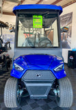 2024 Bintelli Nexus 4 Passenger Golf Cart in Hydro Blue with a 72v Lithium Battery