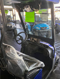 2024 Bintelli Nexus 4 Passenger Golf Cart in Hydro Blue with a 72v Lithium Battery