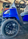 2024 Bintelli Nexus 4 Passenger Golf Cart in Hydro Blue with a 72v Lithium Battery