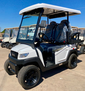 2025 Bintelli Beyond 4 Passenger Golf Cart w/ Lithium Battery & Touchscreen in White