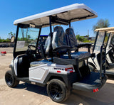 2025 Bintelli Beyond 4 Passenger Golf Cart w/ Lithium Battery & Touchscreen in White