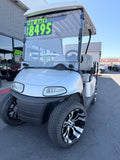 2023 EZGO RXV ELITE 4 PASSENGER LITHIUM GOLF CART IN SILVER
