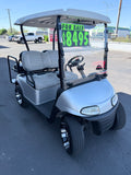 2023 EZGO RXV ELITE 4 PASSENGER LITHIUM GOLF CART IN SILVER