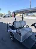 2023 EZGO RXV ELITE 4 PASSENGER LITHIUM GOLF CART IN SILVER