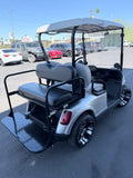 2023 EZGO RXV ELITE 4 PASSENGER LITHIUM GOLF CART IN SILVER
