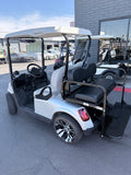 2023 EZGO RXV ELITE 4 PASSENGER LITHIUM GOLF CART IN SILVER