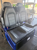 2026 Bintelli Beyond 4 Passenger Golf Cart in Hydro Blue with 105ah Lithium Battery