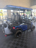 2026 Bintelli Beyond 4 Passenger Golf Cart in Hydro Blue with 105ah Lithium Battery