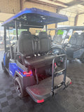 2026 Bintelli Beyond 4 Passenger Golf Cart in Hydro Blue with 105ah Lithium Battery