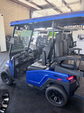 2026 Bintelli Beyond 4 Passenger Golf Cart in Hydro Blue with 105ah Lithium Battery