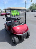 2021 EZGO RXV Lithium Golf Cart in Red