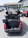 2021 EZGO RXV Lithium Golf Cart in Red