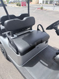 2023 EZGO RXV ELITE 4 PASSENGER LITHIUM GOLF CART IN SILVER