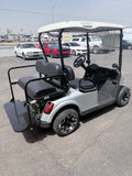 2023 EZGO RXV ELITE 4 PASSENGER LITHIUM GOLF CART IN SILVER