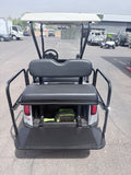 2023 EZGO RXV ELITE 4 PASSENGER LITHIUM GOLF CART IN SILVER