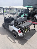 2023 EZGO RXV ELITE 4 PASSENGER LITHIUM GOLF CART IN SILVER
